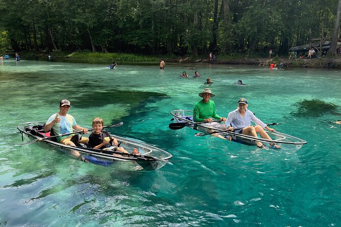 2 Hour Glass Bottom Guided Kayak Eco Tour in Gilchrist Blue - Key Things That Make This Tour Worth Your Time