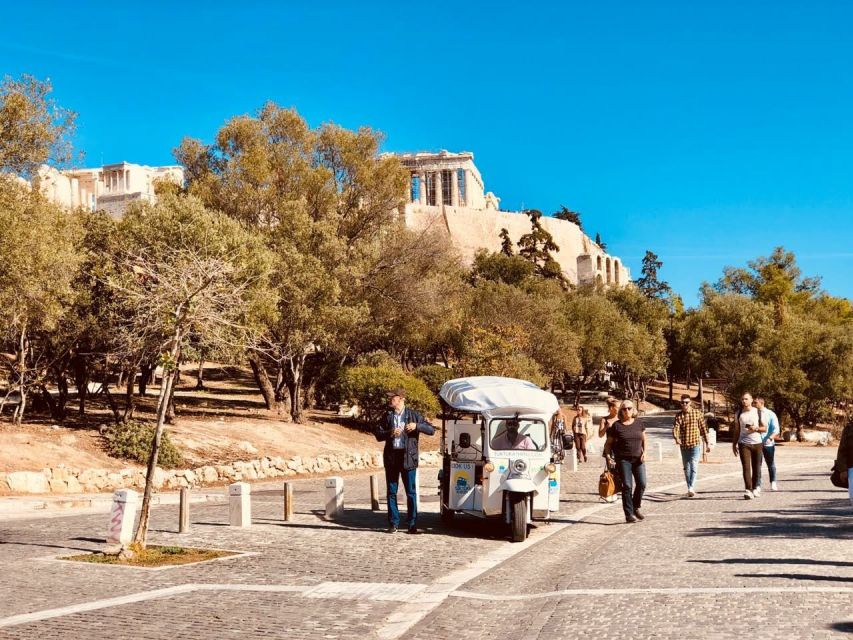 Athens: Private 3-Hour City Tour on Eco-Friendly Tuk Tuk - Riding an Eco-Friendly Tuk-Tuk Through Athens in 3 Hours