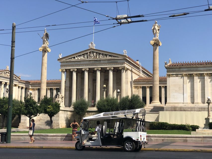 Athens: Private 3-Hour City Tour on Eco-Friendly Tuk Tuk - Pickup and Logistics: Starting From the Syntagma Square Area