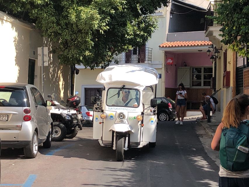 Athens: Private 3-Hour City Tour on Eco-Friendly Tuk Tuk - Mount Lycabettus: The 360 Views Come With a Climb