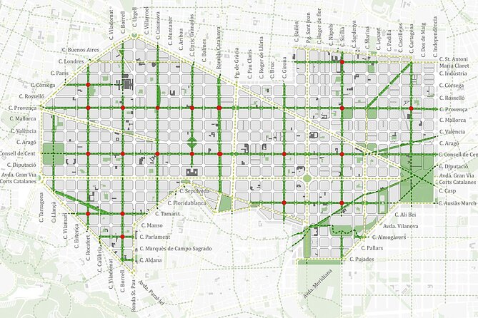 Barcelona Urban Planning Tour - Towards a Sustainable Smart City - From Raval to 22@, you get planning you can actually see