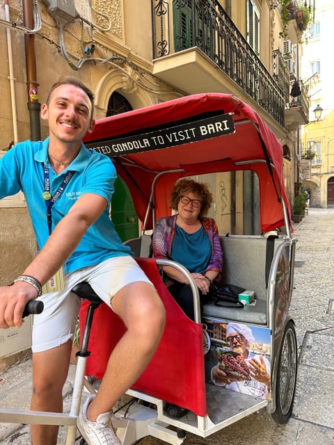 Bari: Old Town Guided Eco-Friendly Rickshaw Tour - Narrow lanes, street life, and why shade stops matter