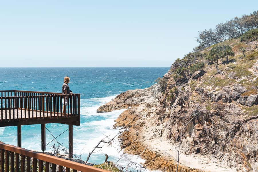 Brisbane: Stradbroke Island Eco Tour - Small Group, Full Day - North Gorge Walk: the cliff-top stretch that makes the day feel complete