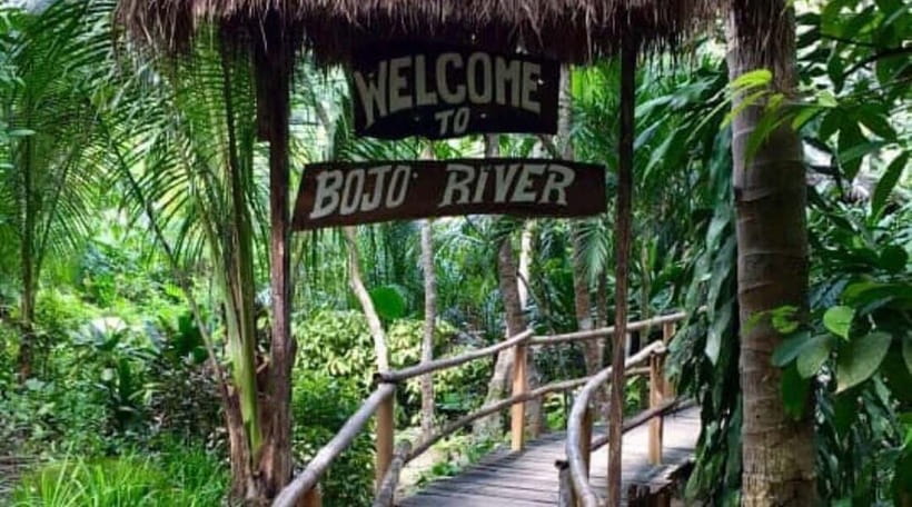 Cebu: Mantayupan Falls, Hermit's Cove & Bojo River Eco Tour - Mantayupan Falls: 98 meters, a short trek, and real cooling-off time