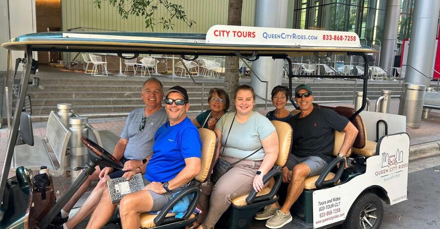 Charlotte: Historical City Tour on Eco-Friendly Cart - Electric carts through Uptown Charlotte: what you see in 90 minutes