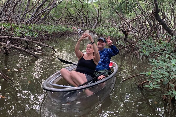 Clear Kayak Guided Eco Tour in North Naples - The 2.5-hour route: mangroves first, beach stop second