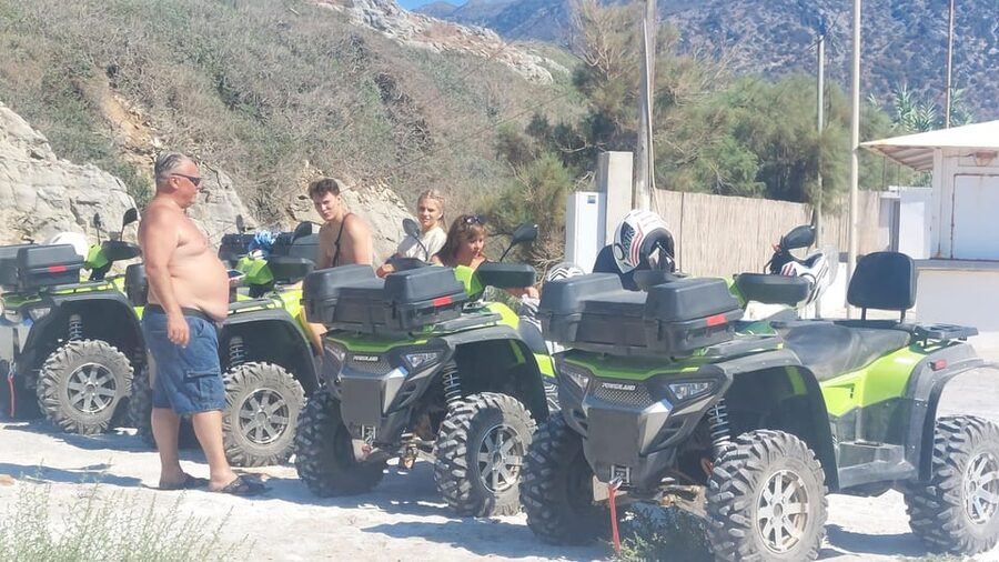 CRETE :MALIA HERSSONISOS QUADS ECOTOUR ADVENTURE - HIGH PERF - Off-road fun around Sisi and Vrachasi: where the quad really comes alive