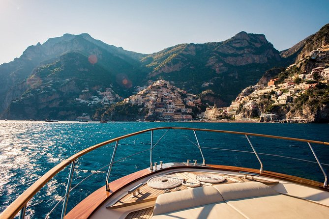 Day Trip to Amalfi Coast and Ieranto Bay in a Hybrid Eco Boat - Food, Drinks, and the Comfortable Boat Rhythm