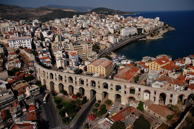Explore Kavala City with Eco Friendly Tuk Tuk Tour - Lighthouse of Kavala and Halil Bey Mosque: short stops with identity