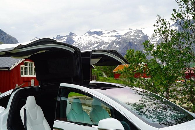 Fjord Sightseeing - Eco friendly Tesla Model X - Fjords and mountains: the main viewing stretch
