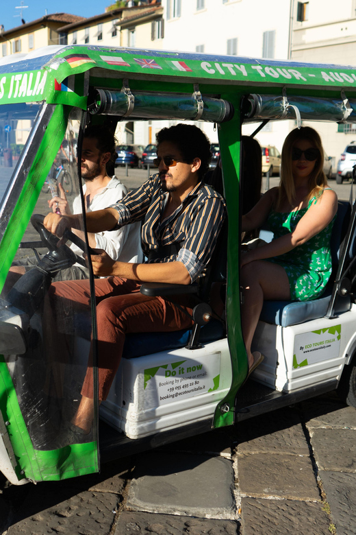 Florence: 60-Minute Eco-Friendly Golf Cart City Tour - The Audio Guide: How to Actually Use It While Riding