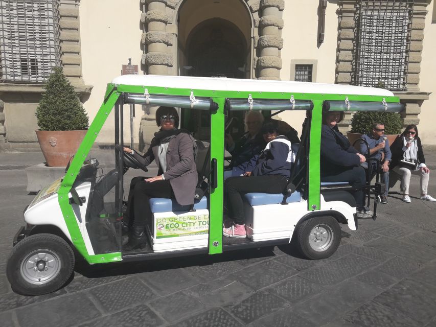 Florence: Eco-Friendly Golf Cart City Tour with Audio Guide - If you choose the 1.5-hour tour: the Michelangelo viewpoint payoff