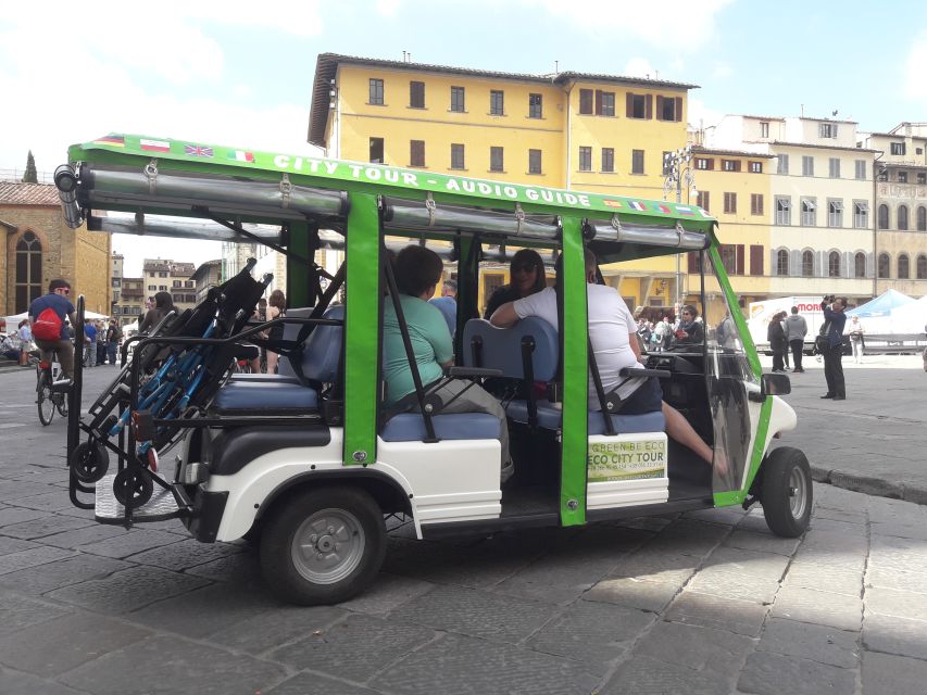 Florence: Eco-Friendly Golf Cart City Tour with Audio Guide - The oldest hospital, Medici headquarters, and the legend of Berta