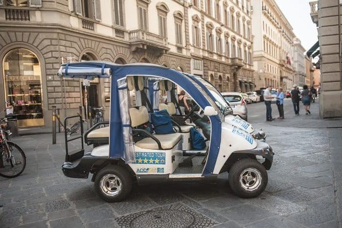 Florence Eco Tour by Electric Golf Cart - Why an electric golf cart makes sense in tight Florence