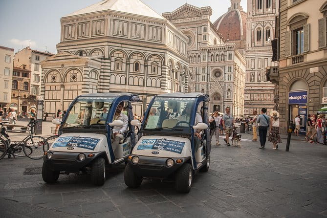 Florence Eco Tour by Electric Golf Cart - Stop 1: Cappelle Medicee and the Medici power vibe