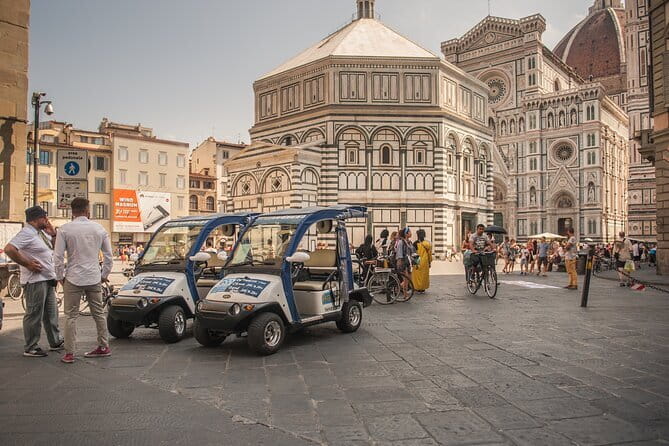 Florence Eco Tour by Electric Golf Cart - Piazza della Signoria: Florence’s political heart as an open-air museum