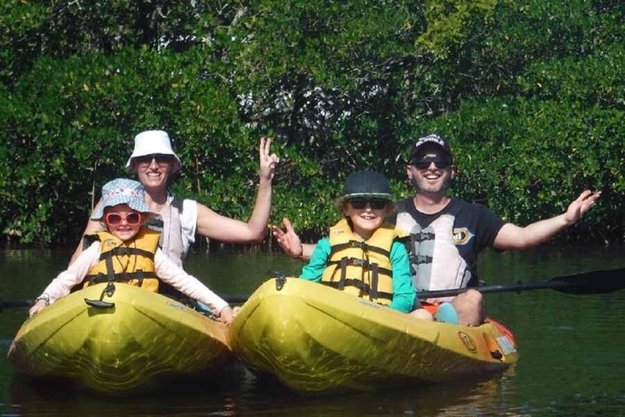Fort Myers: Guided Kayaking Eco Tour in Pelican Bay - Pelican Bay launch: what the 3-hour tour feels like