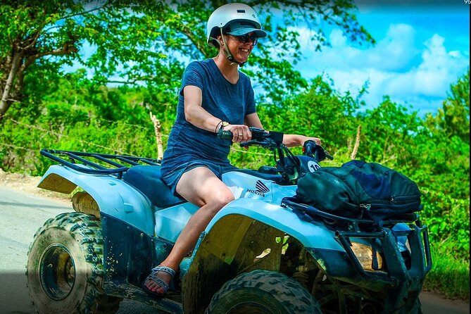 Half Day ATV Adventure Water Cave Authentic Eco Tour At PuntaCana - A four-hour ATV day that actually moves at a good pace