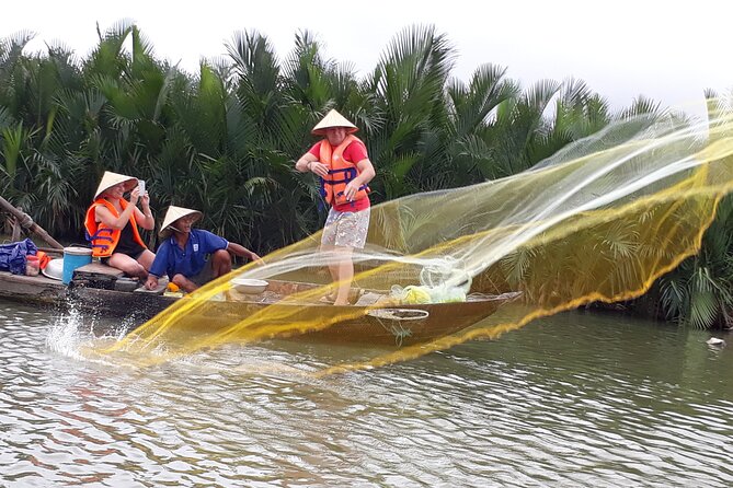 Hoi An Eco Tour Cooking Class & Fishing (Local market,basket boat,learn cooking) - Market, Boat, and Cooking in One Half-Day Plan
