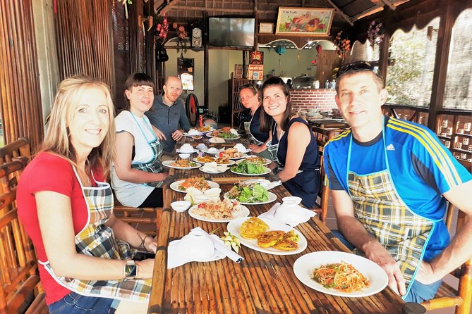 Hoi An Eco Tour Cooking Class & Fishing (Local market,basket boat,learn cooking) - Fishing Time: Bamboo Basket Boats, Nets, and Catching Crab