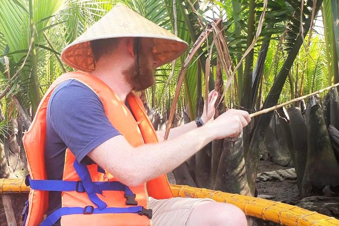 Hoi An Eco Tour & Cooking Class ( local market ,basket boat ,fishing,cooking ) - Bamboo Basket Boats on the River: Fishing the Traditional Way