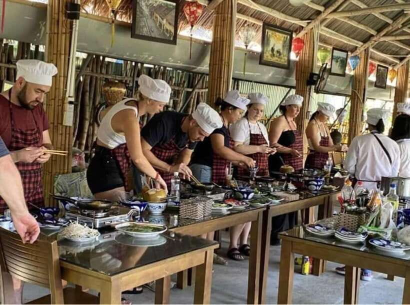 Hoi An : Vietnamese Cooking Class with Phở and Eco Tour - Cooking Four Dishes: How the Class Builds Real Skills