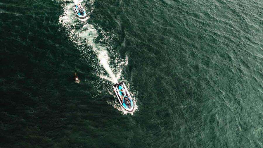 Panama City Beach: Jet Ski Eco Tour to Shell Island - Shell Island break time: sightseeing, swimming, and a reset