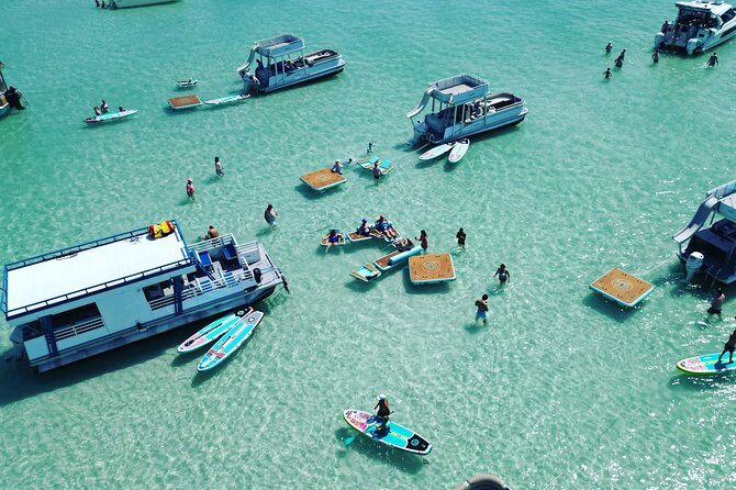 Premium Non-Private 3 Hour Crab Island Tour with Bathroom - From Destin Harbor to Crab Island in Just 3 Hours