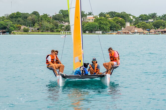Private Eco-Tour on a Recreational Catamaran with Kayaks Included - Meeting point at Casa China Bacalar: simple start, easy finish