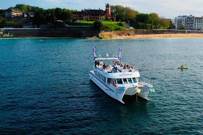 San Sebastian: Eco-Friendly Panoramic Catamaran Cruise - The Coastline Pass: La Concha, Ondarreta, Zurriola From Sea Level