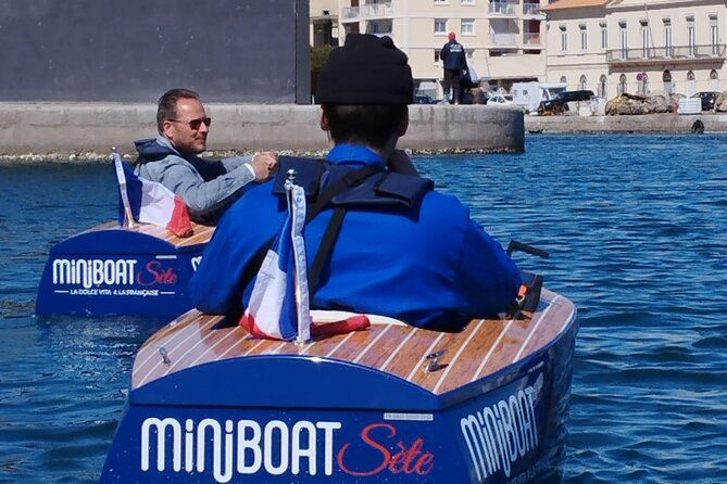 Sète by Miniboat Guided Ecotour - A Silent, Carbon-Free Canal Ride Where You Actually Drive