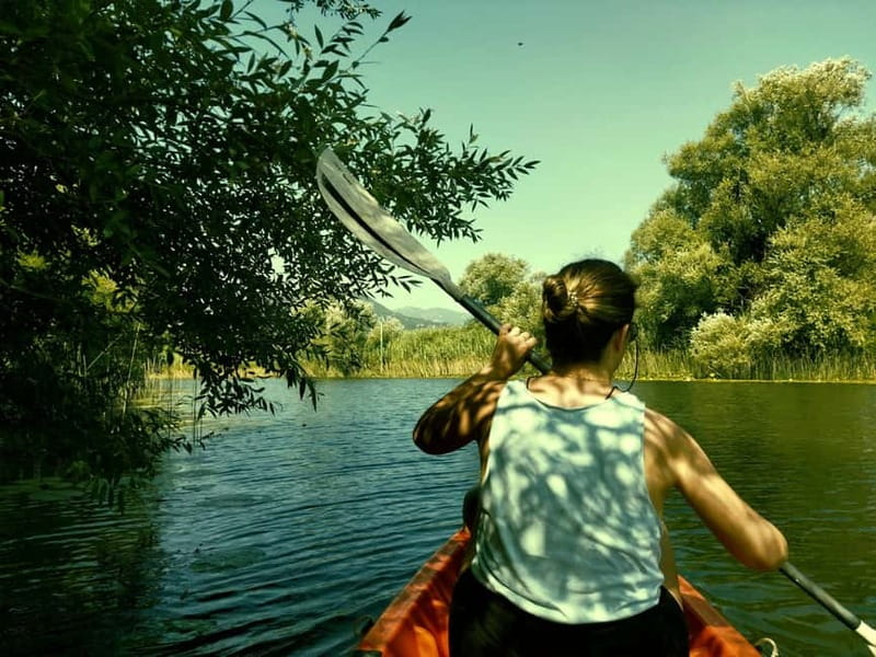 Skadar Lake National Park: Eco-friendly Kayak Adventure - Lesendro ruins by kayak: a close-up way to understand the place