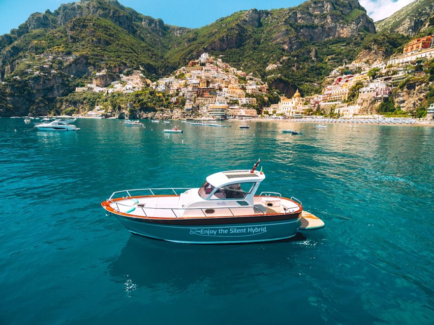 Sorrento: Amalfi Coast & Ieranto Bay Eco-Friendly Boat Trip - Eco-friendly, hybrid boat days on the Amalfi Coast
