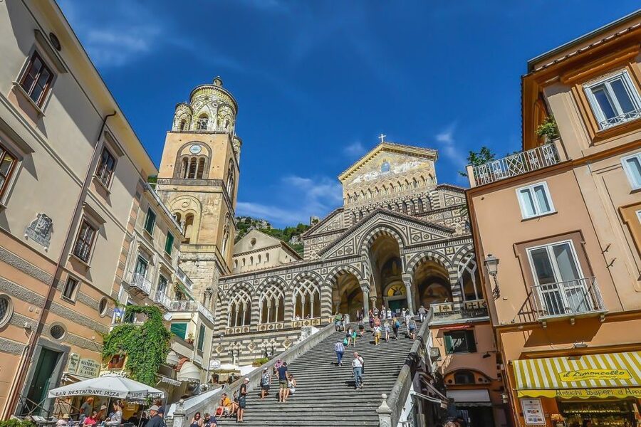 Sorrento: Amalfi Coast & Ieranto Bay Eco-Friendly Boat Trip - Positano on shore: the “pearl” stop with enough breathing room