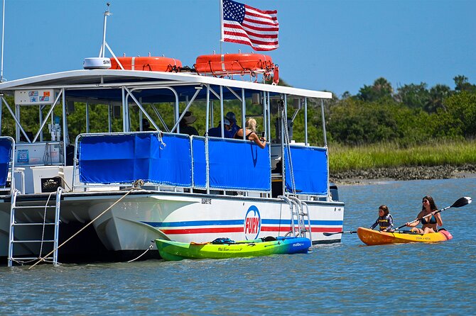 St. Augustine Wildlife Adventure: Boat Cruise & Kayak Eco Tour - From Vilano Beach Pier to Anastasia Island’s landmark coast