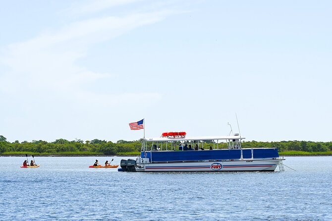 St. Augustine Wildlife Adventure: Boat Cruise & Kayak Eco Tour - Cruising Matanzas Bay and the 165-foot lighthouse moment