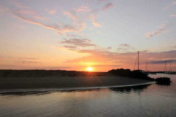 Sunset Boat Trip of Ria Formosa: an Eco-friendly Tour out from Faro - The timing of sunset: when the colors show up