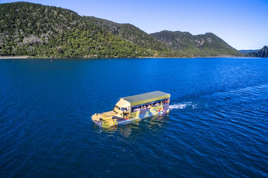 Tarawera and Lakes 2-Hour Duck Eco Tour - How a WWII Duck tour makes Rotorua feel different