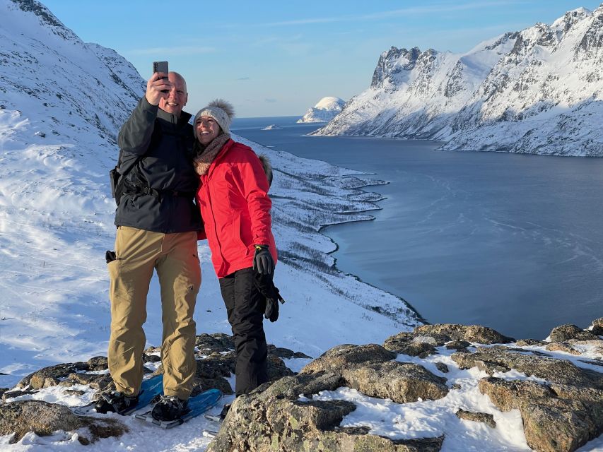 Tromso: Scenic & Eco-Friendly Snowshoeing Tour - Warm drinks, biscuits, and fish soup flavor in the middle of winter