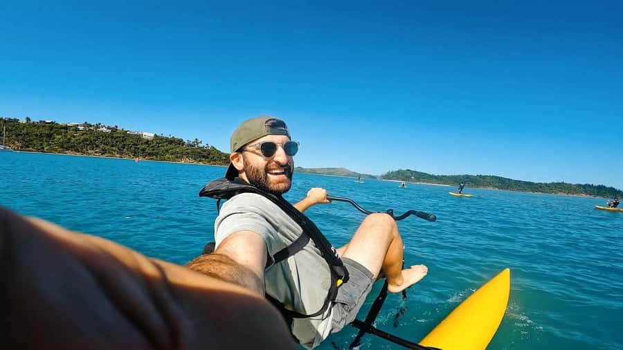 Whitsundays: Water Bike Eco-Tour with Guide - Wildlife viewing: turtles, dolphins, and dugongs (with a guide watching)